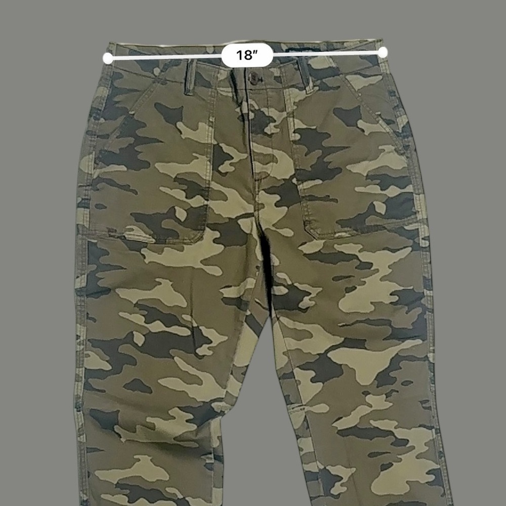 Banana Republic Camo Utility Jogger Pants Cotton Stretch – Size 14 - Picture 8 of 11